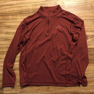 Orvis Quarter ZIP Long Sleeve Shirt